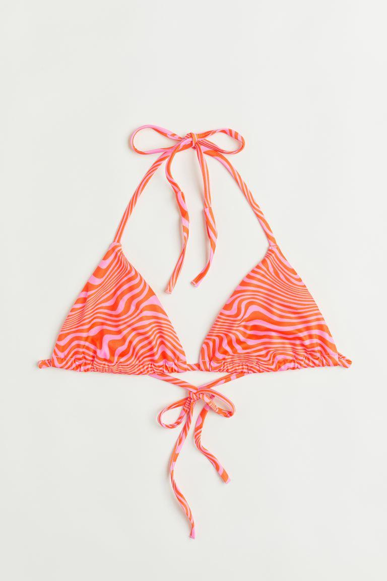 Купальный бюст H&M 1046231 XL Розово-оранжевый