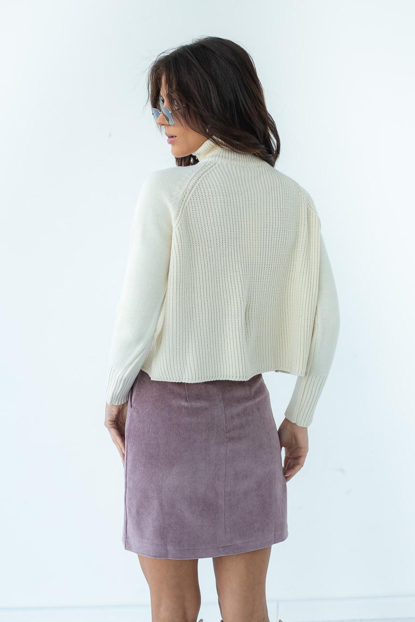 Спідниця олівець LUREX Бузковий L (9505918) - фото 6