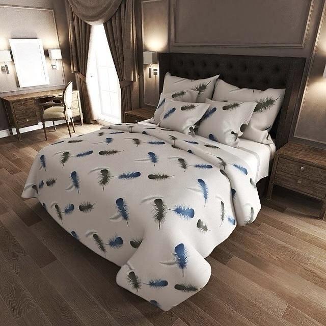 Комплект постельного белья Vital Textile Голд Люкс бязь полуторный 150х220 см (BL1.5-399)