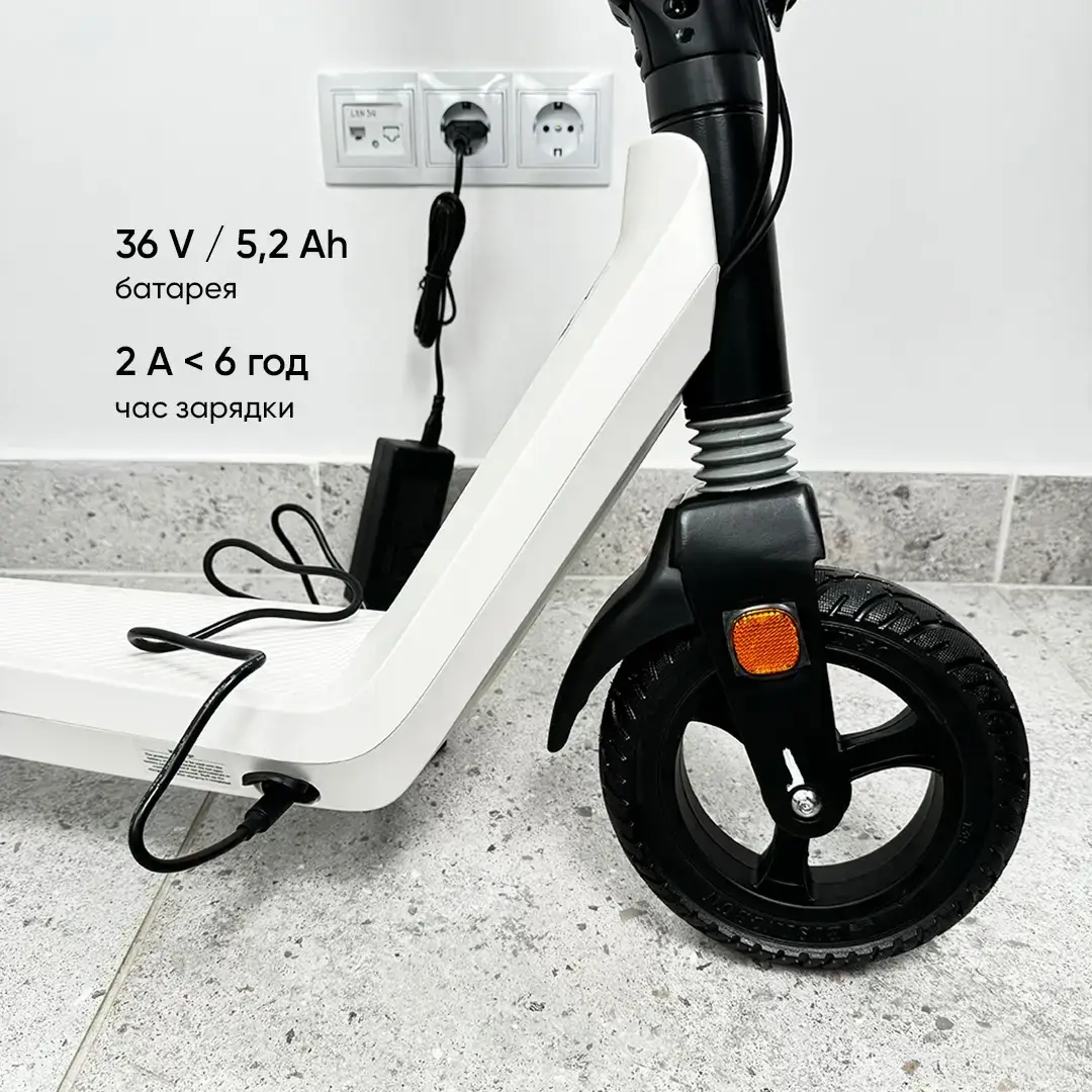 Электросамокат OKAI Zippy ES50С 8" 250W/500W 5,2Ah 20 км 25 км/ч 10° 13,5 кг - фото 2 Электросамокат OKAI Zippy ES50С 8" 250W/500W 5,2Ah 20 км 25 км/ч 10° 13,5 кг - фото 2