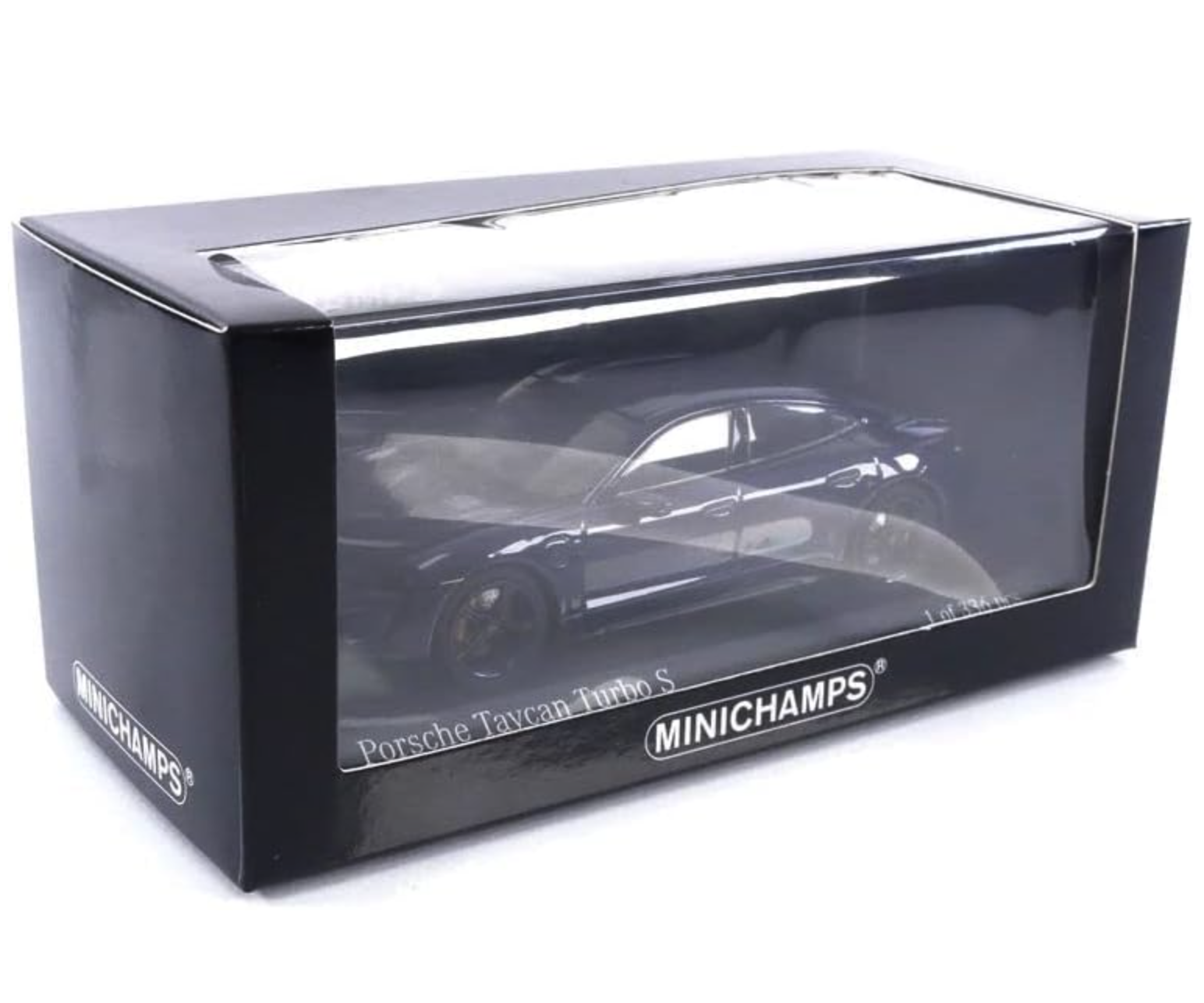 ᐉ Модель автомобиля Porsche Taycan Turbo S Blue Scale 1:43