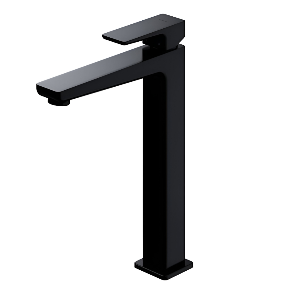 Смеситель для раковины Omnires Parma однорычажный Черный матовый (PM7412BL)