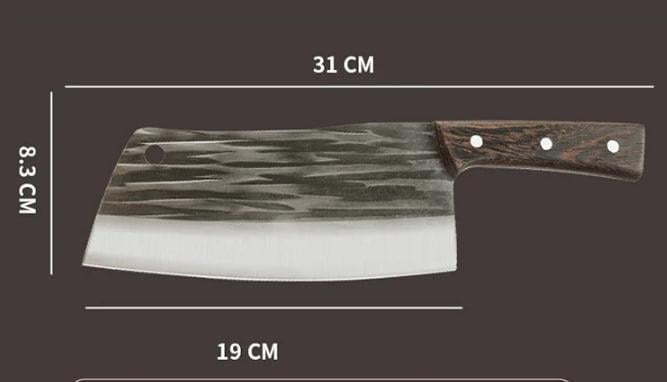 Ніж для різання м'яса кований ручної роботи з нержавіючої сталі (2288340296) - фото 5 Ніж для різання м'яса кований ручної роботи з нержавіючої сталі (2288340296) - фото 5