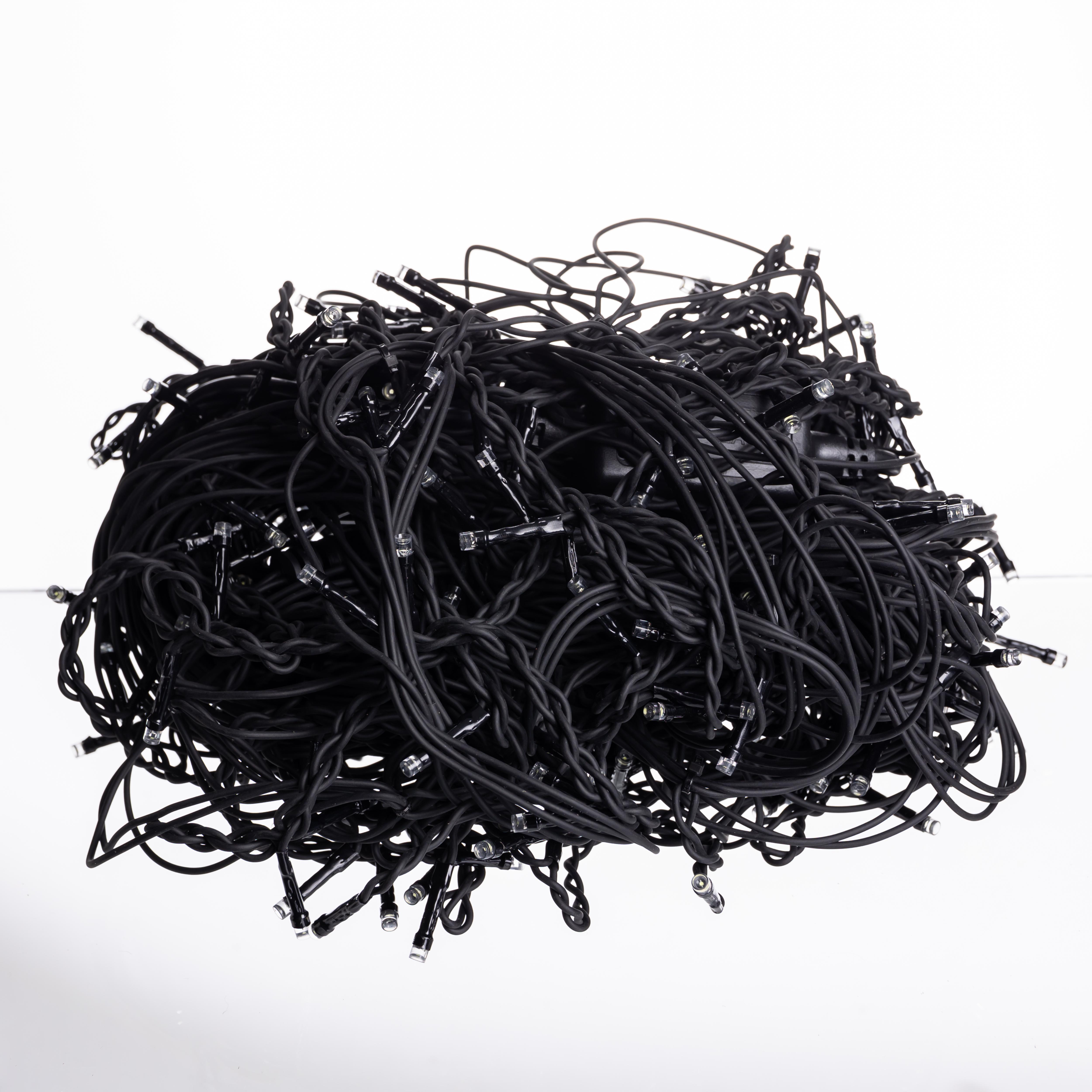 Гирлянда уличная Бахрома 335 LED от сети 20 м Холодный белый (21-107-20MBW) - фото 3