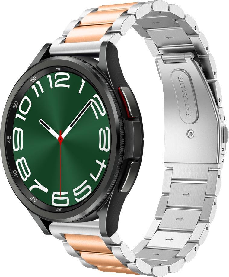 Ремешок металлический Shain Line для Galaxy Watch 6 Classic 47 мм Silver Rose (39221-68) Ремешок металлический Shain Line для Galaxy Watch 6 Classic 47 мм Silver Rose (39221-68)