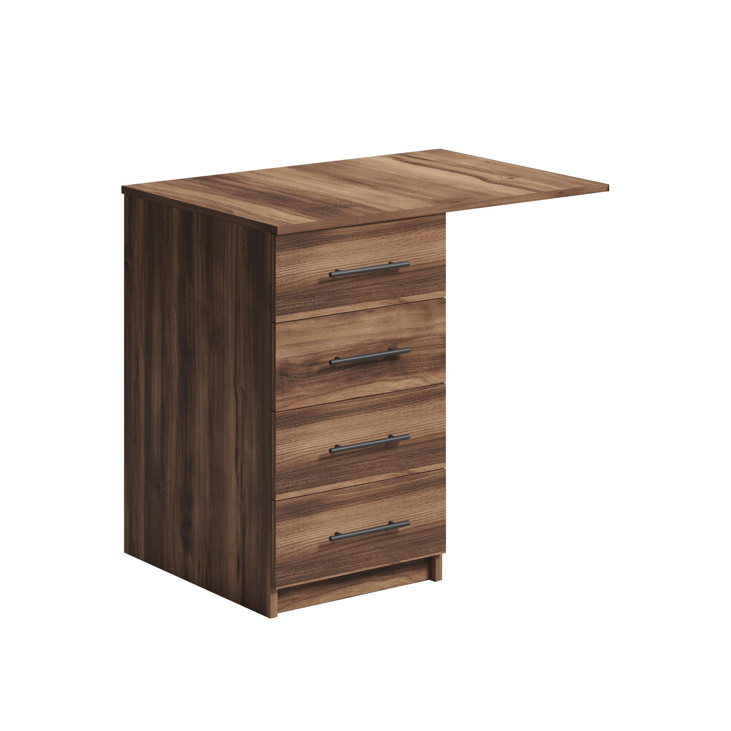 Тумба приставная Orange-Line ОП-404+302 Orange-Line Дуб барокко ристретто (400928)