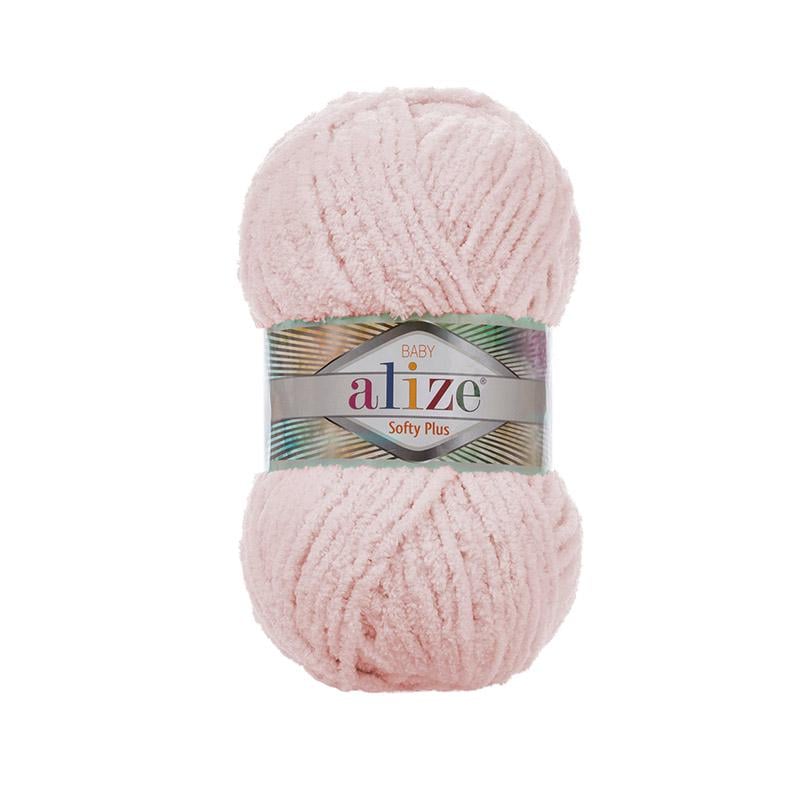 Пряжа Alize Softy Plus 161 Пудровый