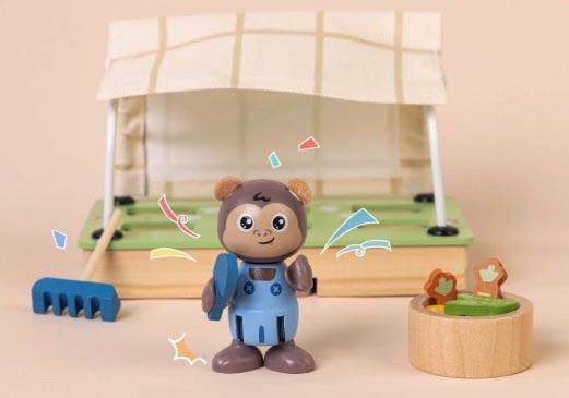 Деревянный набор Hape Органическая теплица E3416 для юных садоводов - фото 7 Деревянный набор Hape Органическая теплица E3416 для юных садоводов - фото 7