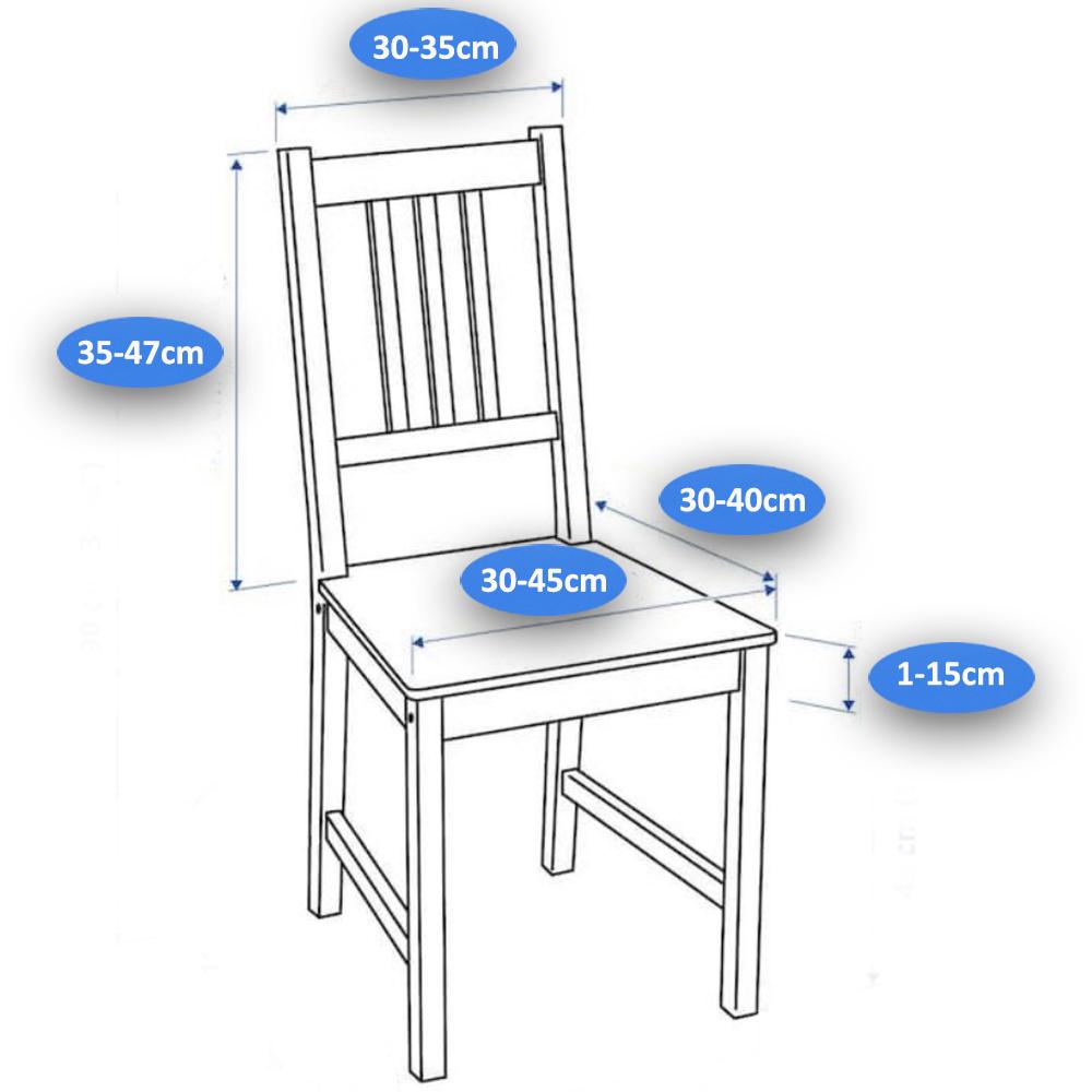 Чохол на стілець Lacost Premium 290 гр/м² Коричневий (0026) - фото 7