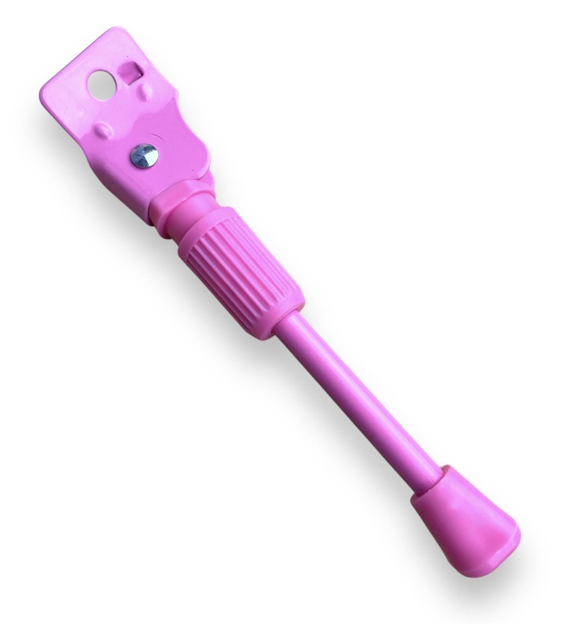 Підніжка на дитячий велосипед на колесо 16" Рожевий