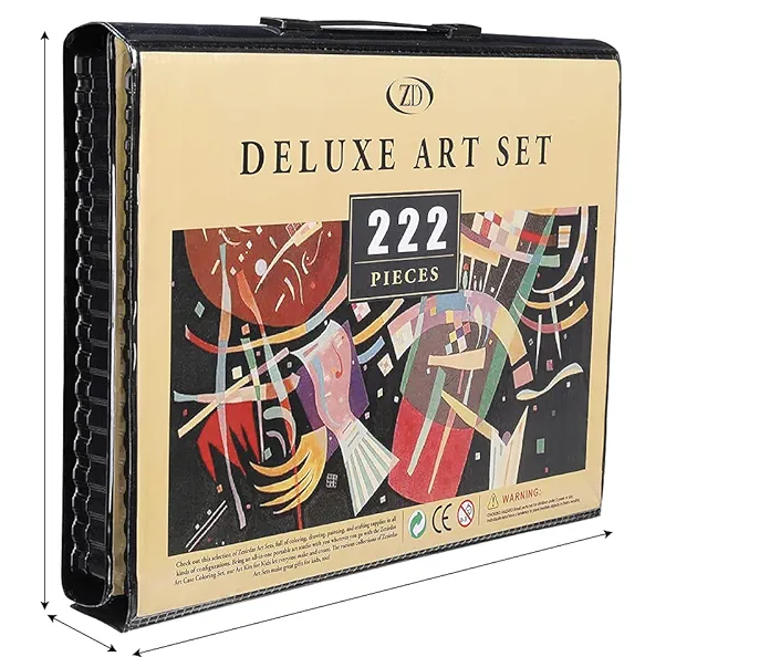 Набір для малювання Zezirdas Deluxe Art Set 222 пр. (29881028) - фото 2 Набір для малювання Zezirdas Deluxe Art Set 222 пр. (29881028) - фото 2