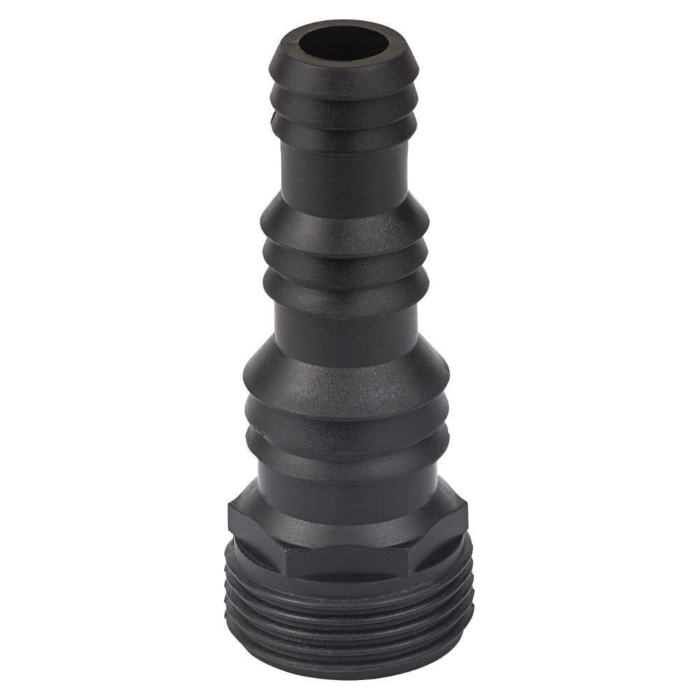 Адаптер для шлангов Grad ABS 1/2" и 3/4" с наружной резьбой 3/4" (5016385) Адаптер для шлангов Grad ABS 1/2" и 3/4" с наружной резьбой 3/4" (5016385)