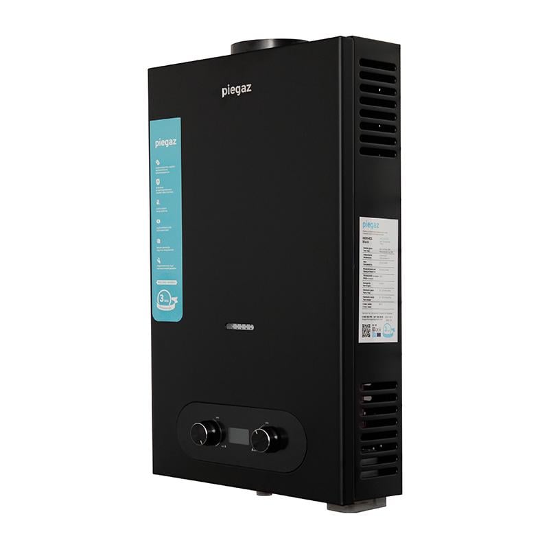 Газовый проточный водонагреватель Piegaz Hermes Type-C Black (68850)