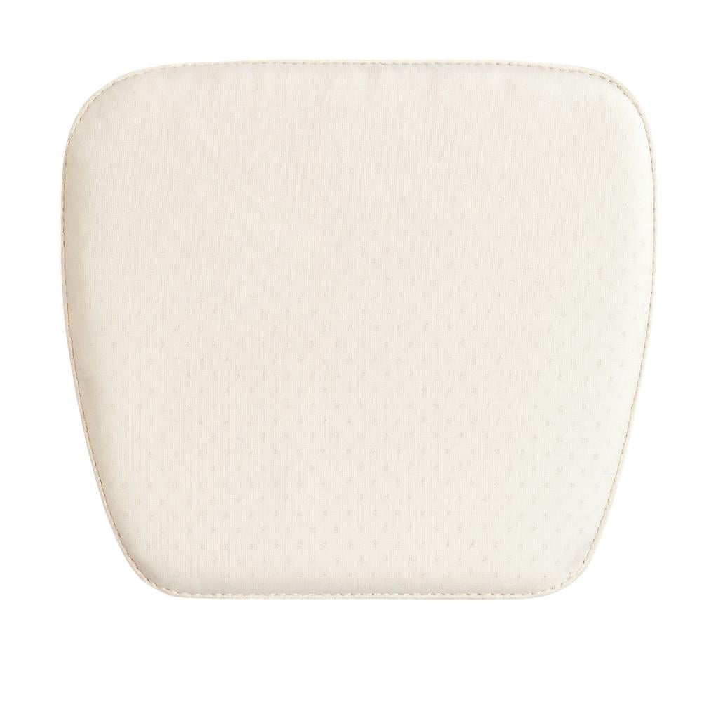 Подушка на стул полиэстеровая Stenson Waffle R94338-W 37×40 см Кремовый (627784)