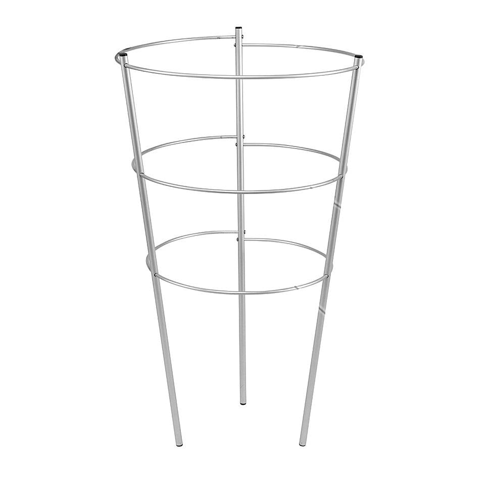 Опора для растений кольцевая 1000х700700 мм на три кольца (КО-D16/D8-1000*700/650/600)