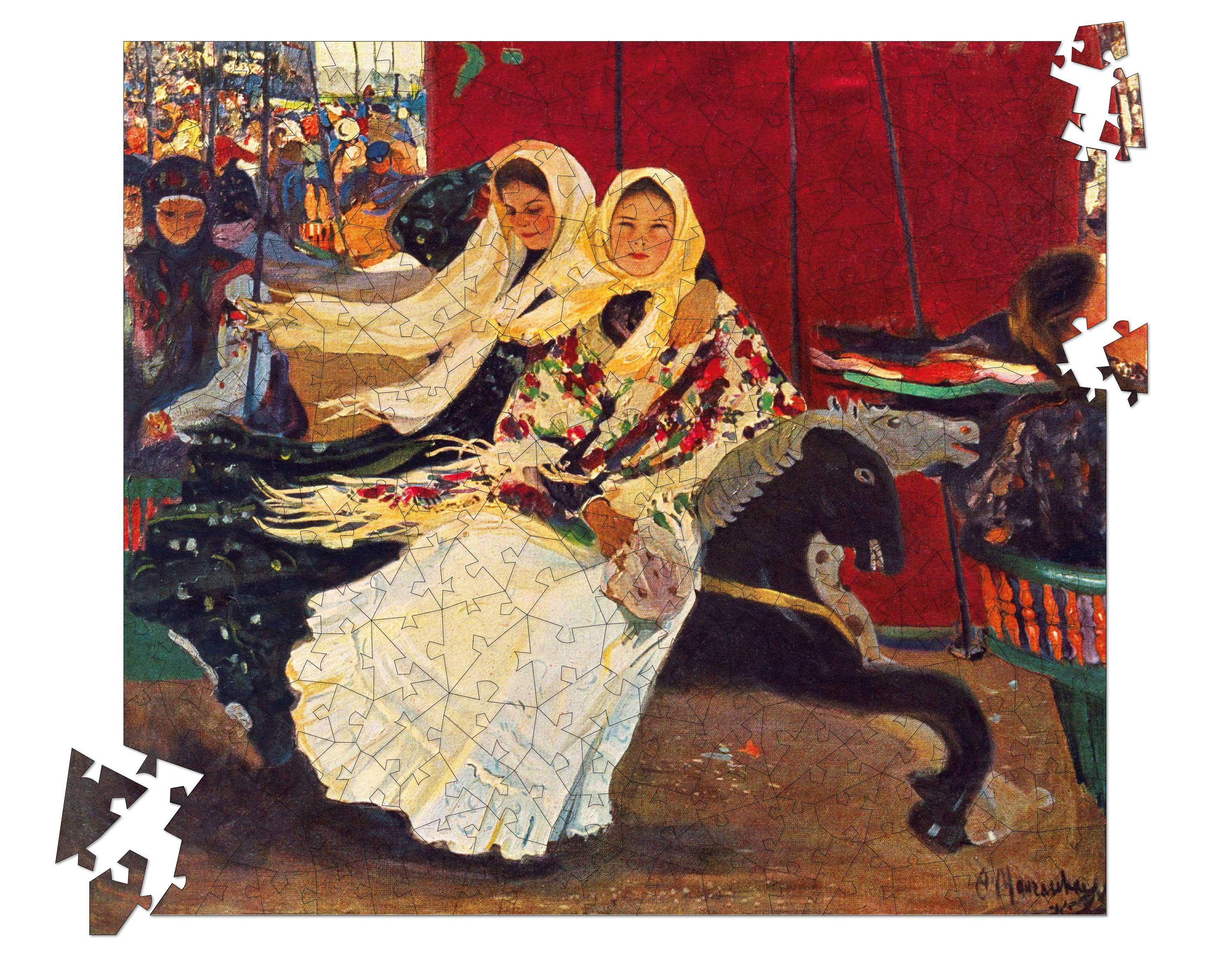 Пазл дерев'яний Карусель Олександр Мурашко 300 ел. (30821471)