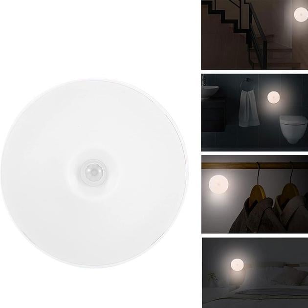 Світильник LED з датчиком руху на акумуляторі Холодний і теплий білий (2019) - фото 4 Світильник LED з датчиком руху на акумуляторі Холодний і теплий білий (2019) - фото 4