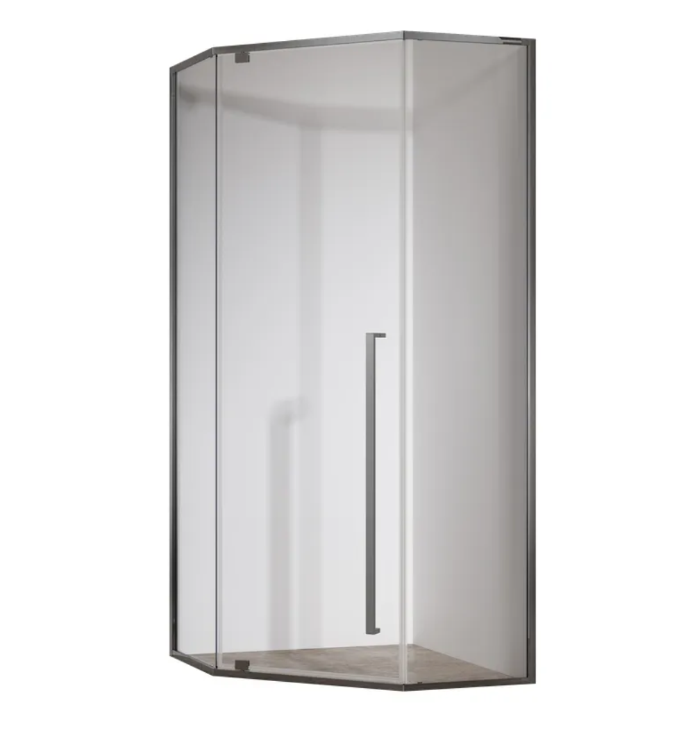 Душевая кабина без поддона KOER SR SC06-90x90x200-TR-07 прозрачное стекло Easy Clean 8 мм Графит (KR5366) Душевая кабина без поддона KOER SR SC06-90x90x200-TR-07 прозрачное стекло Easy Clean 8 мм Графит (KR5366)