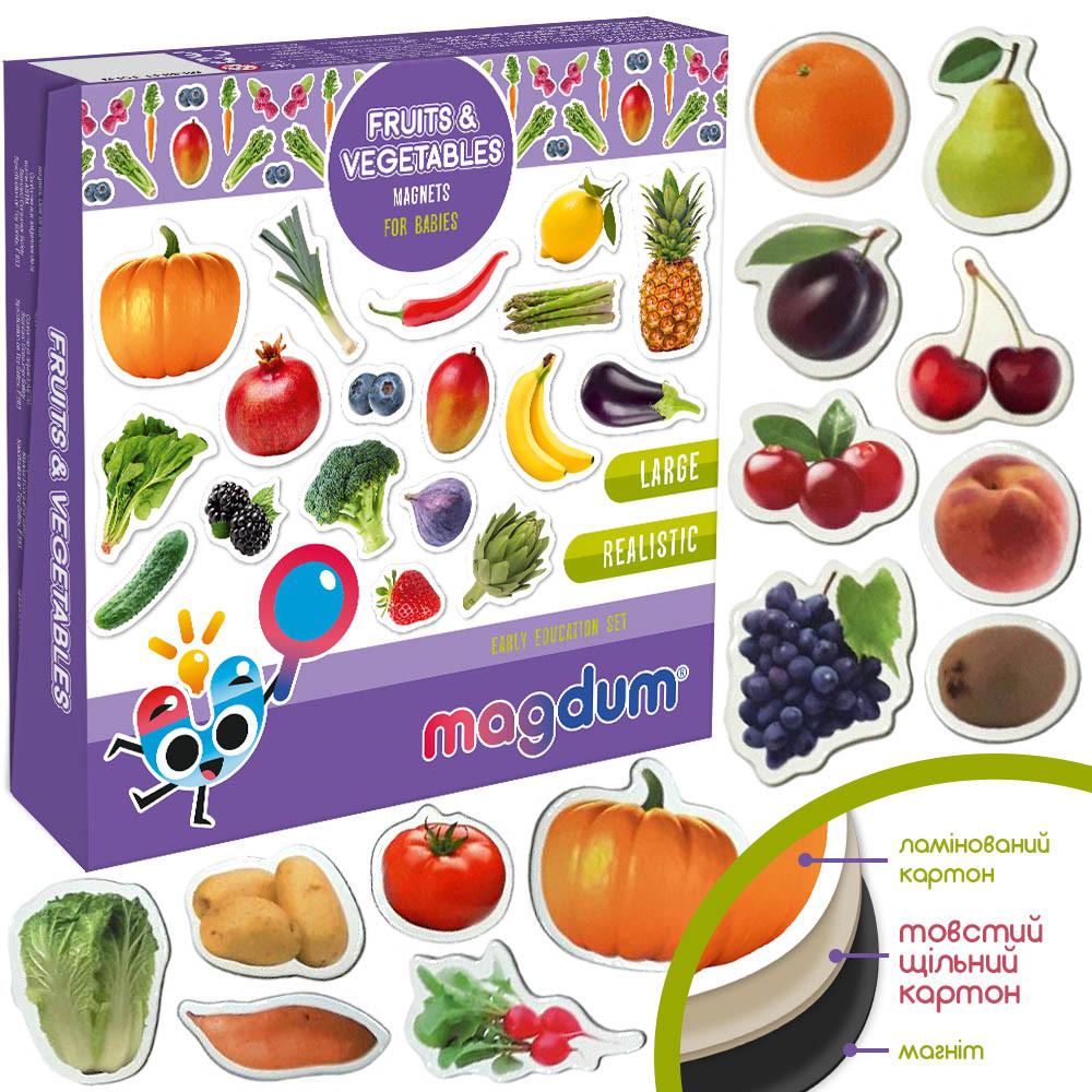Набір магнитів Magdum Фрукти та овочі Реальні фото 50 шт. (ML4031-15 EN) - фото 6 Набір магнитів Magdum Фрукти та овочі Реальні фото 50 шт. (ML4031-15 EN) - фото 6