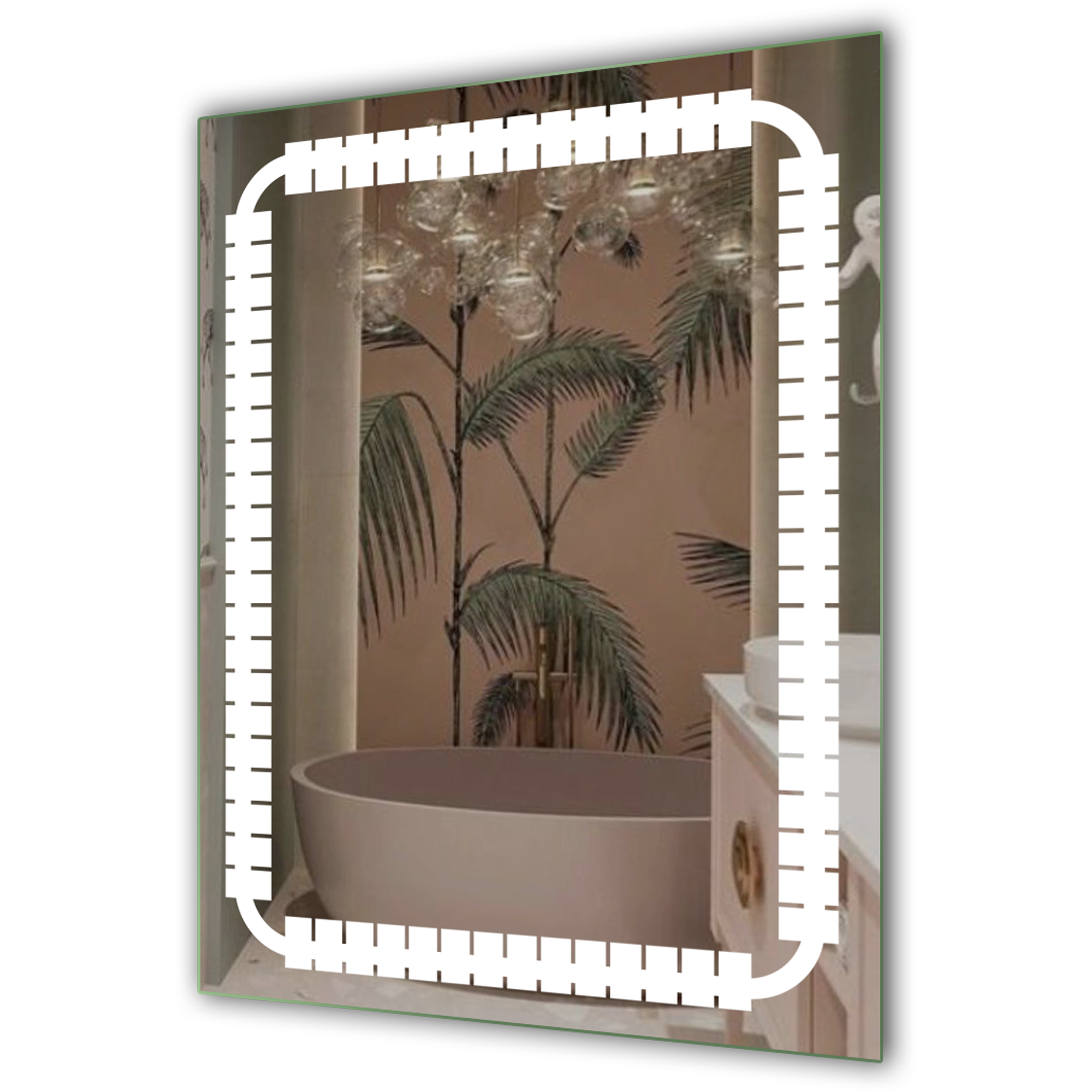 Зеркало DecorLed Led с подсветкой в ​​ванную комнату 600x800 мм (ZSD-064)