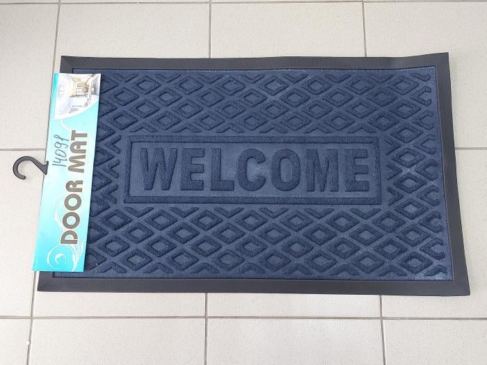 Коврик под двери для обуви Welcome 75x45 см Синий (572367621) - фото 2 Коврик под двери для обуви Welcome 75x45 см Синий (572367621) - фото 2