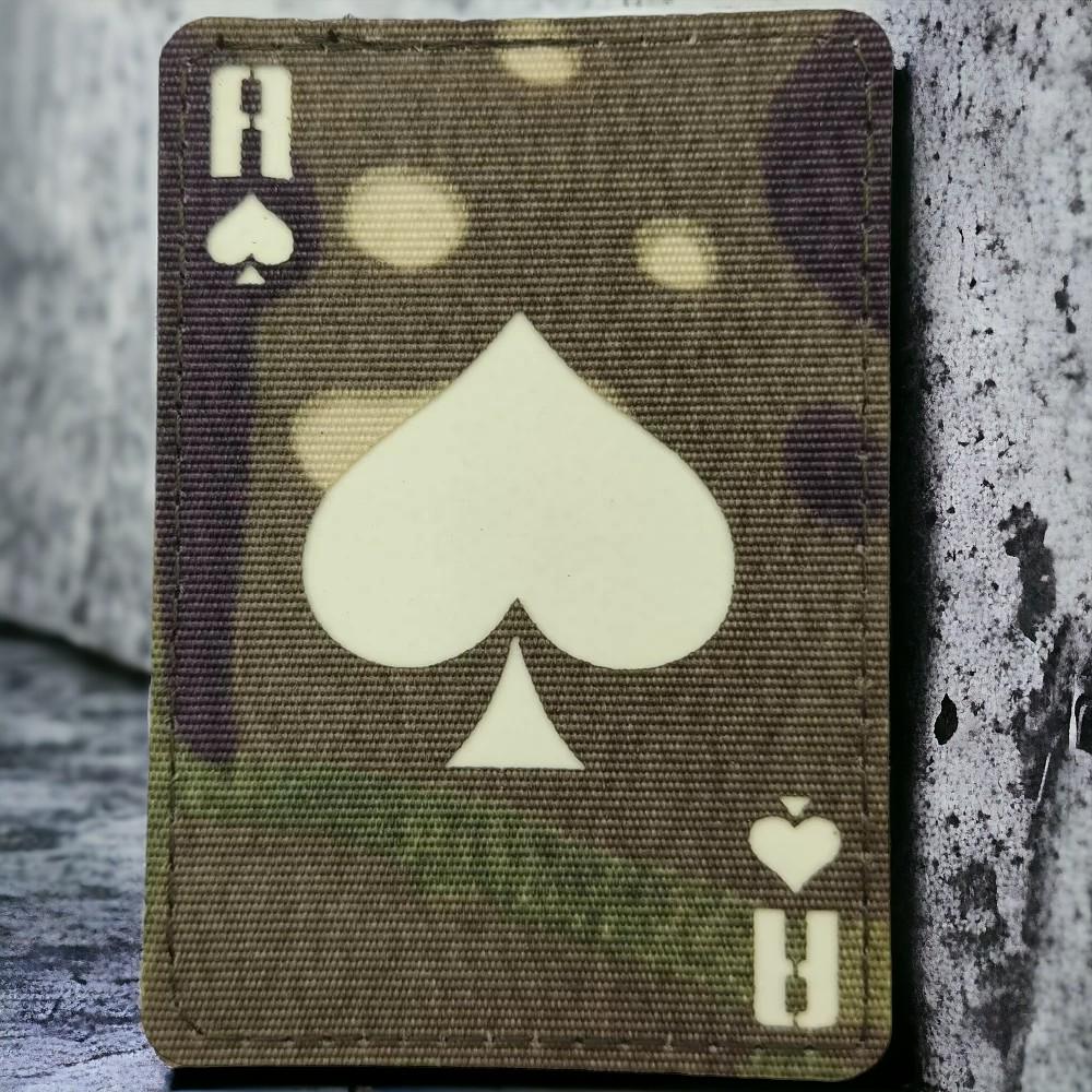 Патч-шеврон Игральная карта Laser Cut Мультикам (17711678) Патч-шеврон Игральная карта Laser Cut Мультикам (17711678)