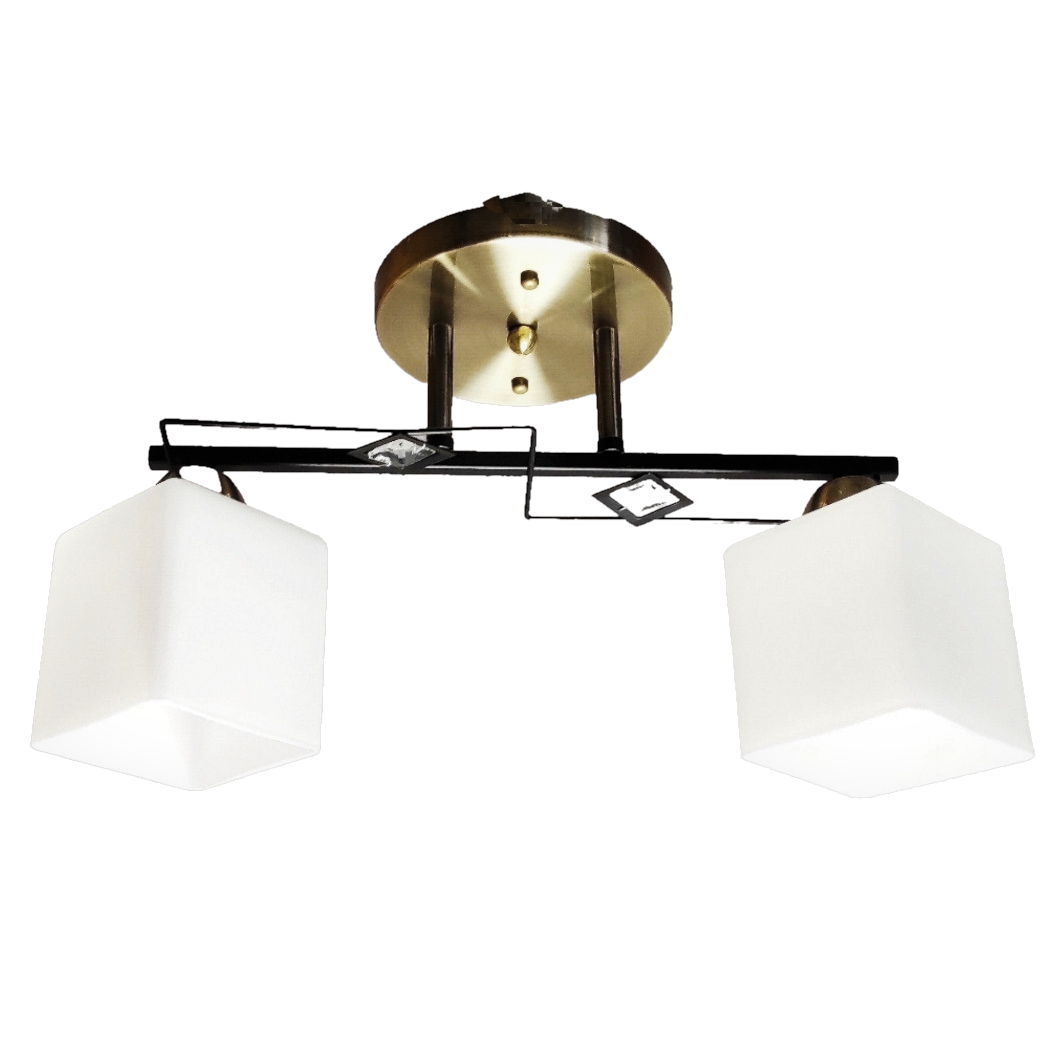 Люстра стельова Sirius латунь Чорний (1967440/2)