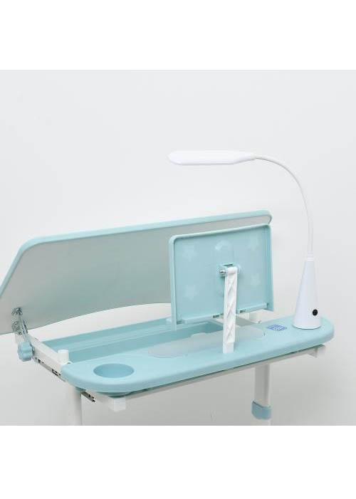 Парта регулируемая Bambi со стулом Бело-голубой (M 4428-12) - фото 3 Парта регулируемая Bambi со стулом Бело-голубой (M 4428-12) - фото 3