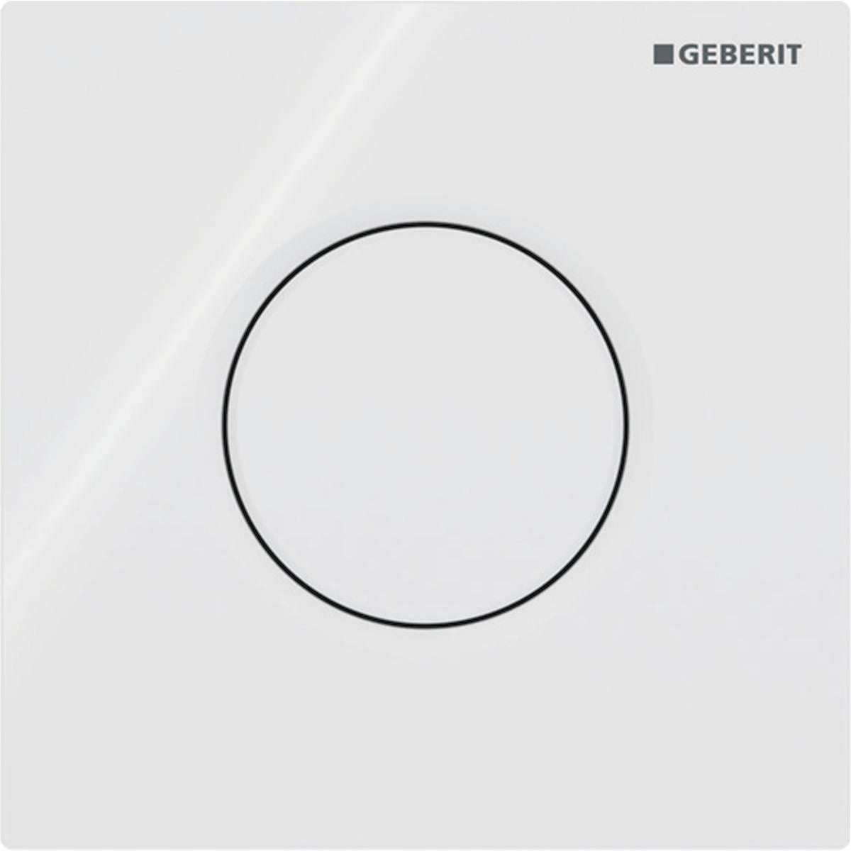 Кнопка для установки Geberit Sigma01 бесконтактная Белый глянцевый (116.011.11.5)
