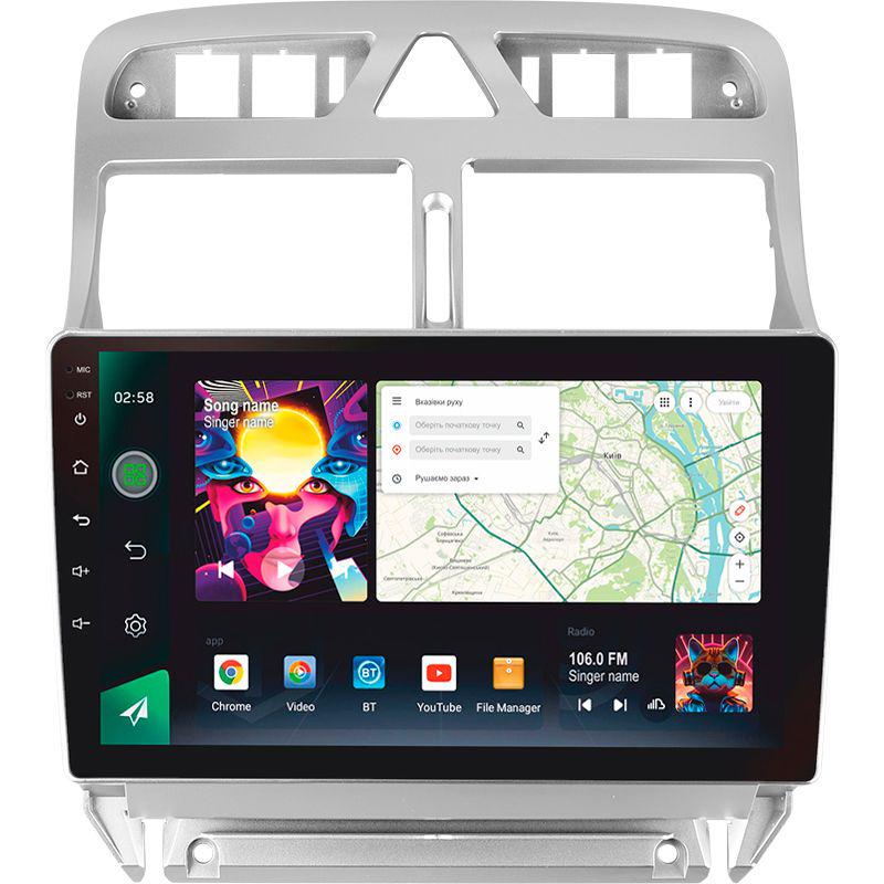 Магнитола штатная Sigma PRO 98128 2K 8/128 GB Peugeot 307 1 2001-2008 9" (AR-78950)