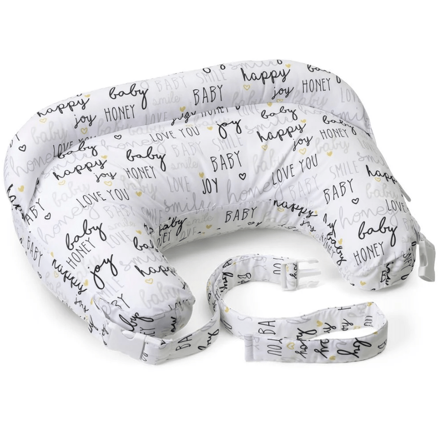 Подушка для годування Chicco Boppy Pillow Deluxe Білий з принтом (144053)