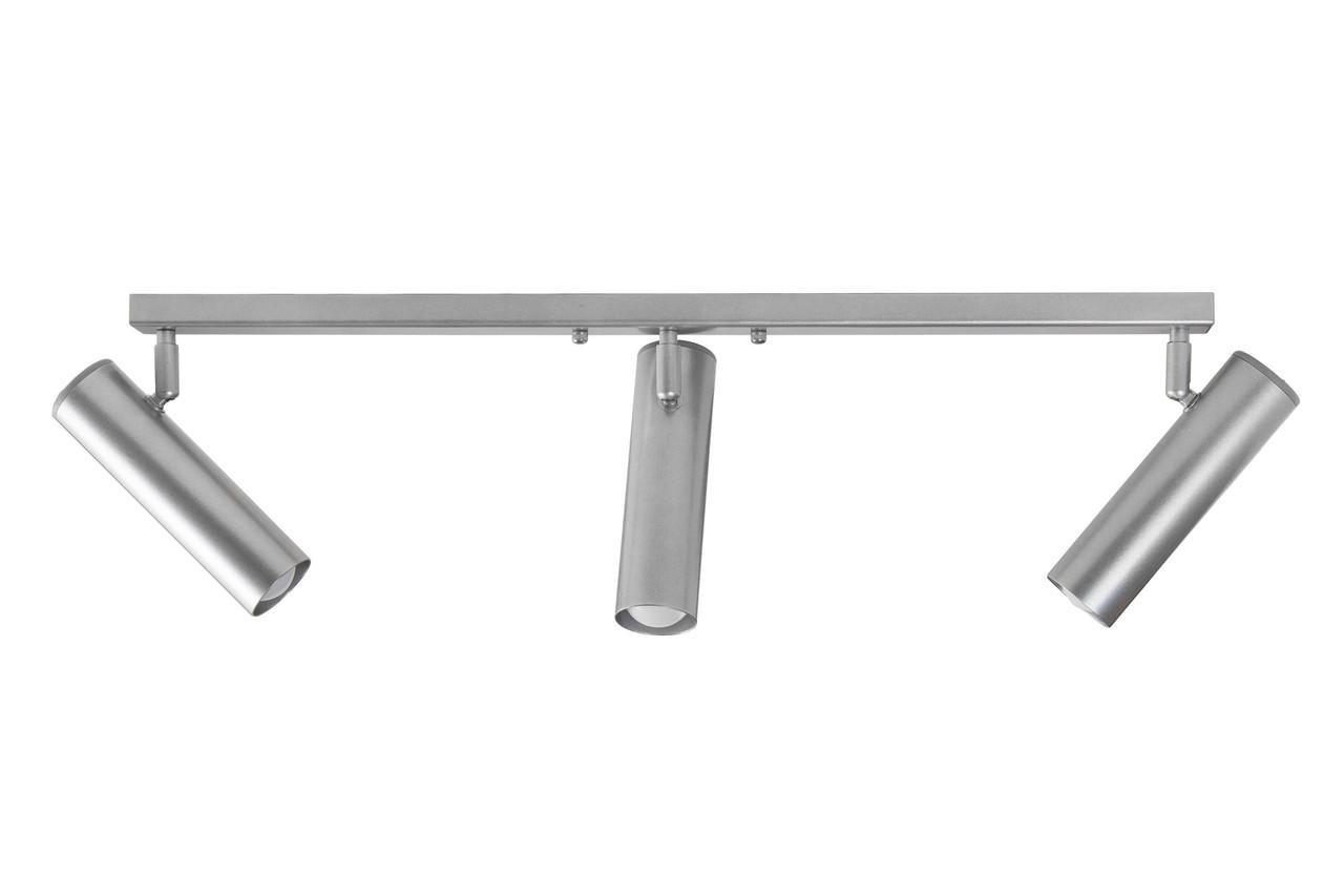 Светильник потолочный MSK Electric Telescope с поворотными плафонами под лампы Е27 Алюминий (NL 1750-3 AL) - фото 3