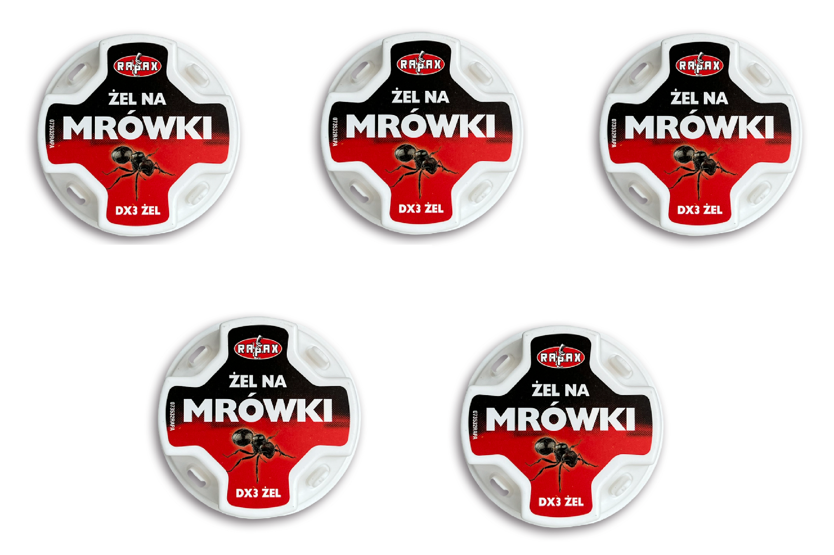 Средство от муравьев Rapax DX3 5 шт. (00220)
