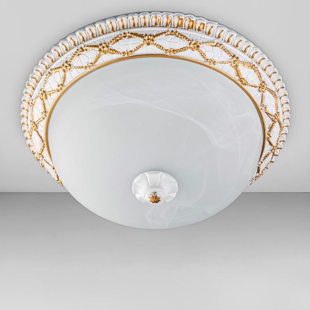 Потолочный светильник Light House DL-18370/2 Белый/Золотистый