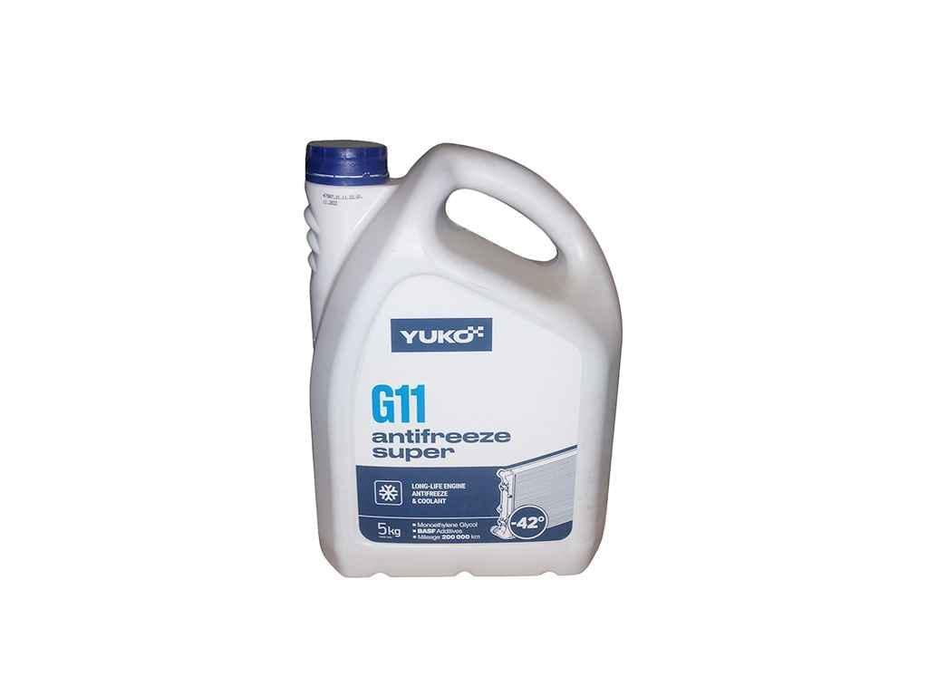 Антифриз YUKO ANTIFREEZE-40 Super G11 5 л Синий (878805)
