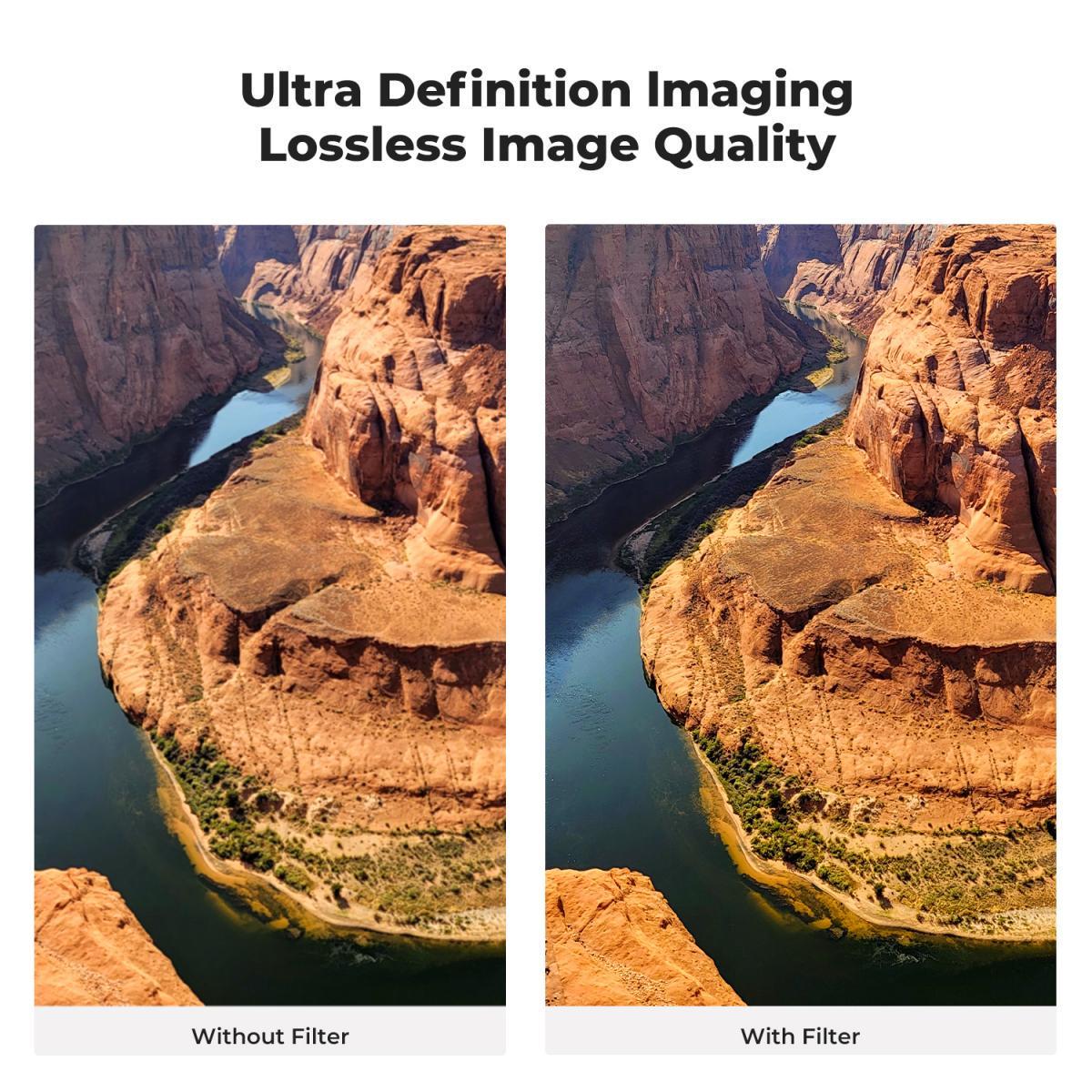 Светофильтр K&F Concept Super Hard MC UV Nano-X HD 28-слойное Nano покрытие оптическое стекло 49 мм - фото 7 Светофильтр K&F Concept Super Hard MC UV Nano-X HD 28-слойное Nano покрытие оптическое стекло 49 мм - фото 7