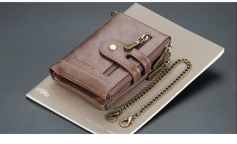 Кошелек мужской Baellerry кожаный в винтажном стиле Коричневый (A_11133) Кошелек мужской Baellerry кожаный в винтажном стиле Коричневый (A_11133)