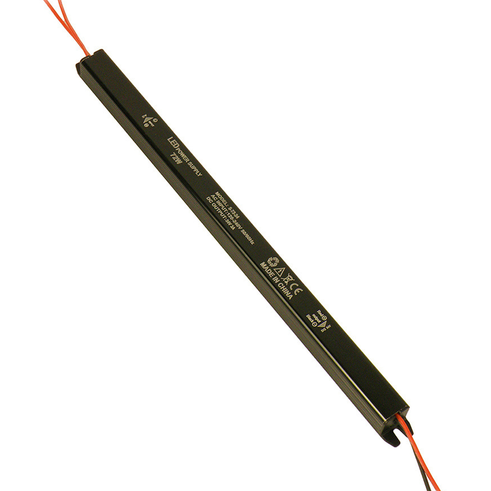 Блок живлення імпульсний герметичний VOLTRONIC PSW24-72 для світлодіодів 24 В 3 А 72 Вт (24403)