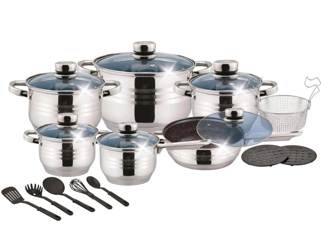 Комплект посуды Bohmann BH 2000 MRB 20 пр. (308989)