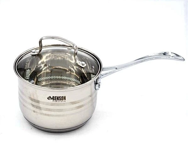 Набор кастрюль Benson 10 пр. из нержавеющей стали (BN-203) - фото 4