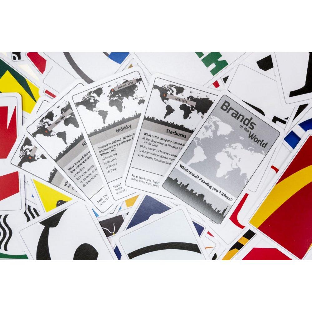 Настольная игра для детей Tactic Бренды мира на английском от 12 лет 25x25x4 см (2414) - фото 2 Настольная игра для детей Tactic Бренды мира на английском от 12 лет 25x25x4 см (2414) - фото 2