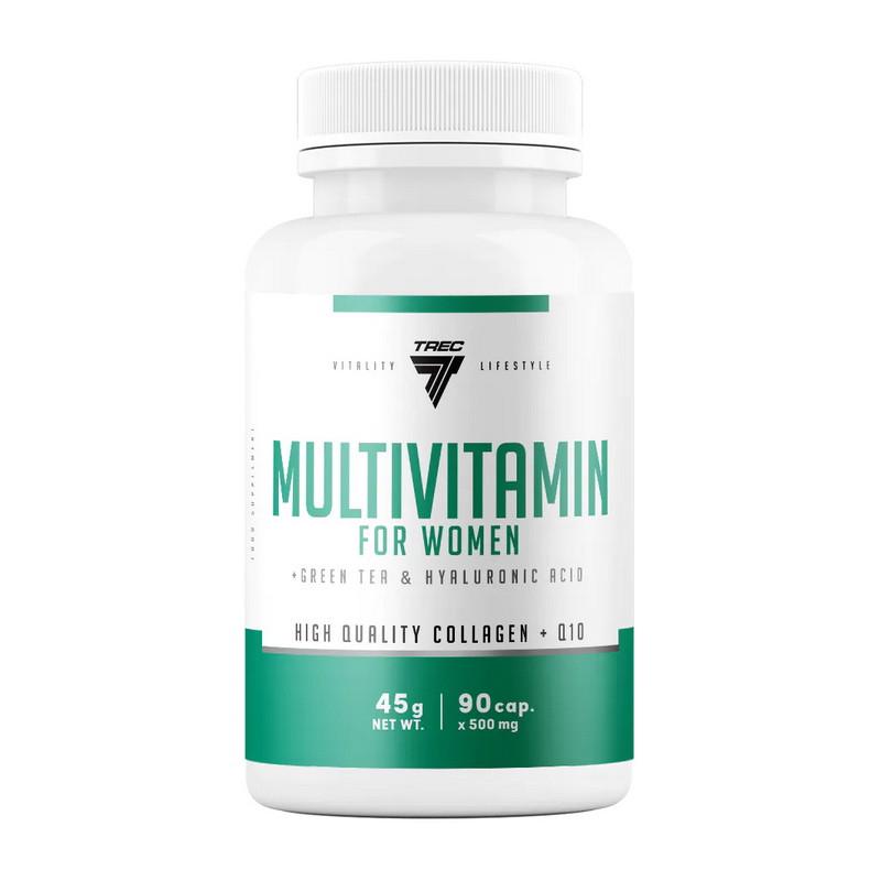 Витамины и минералы для женщин Trec Nutrition Multivitamin for Women 90 капс. (21392-01)