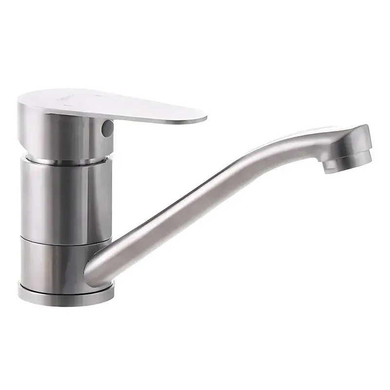 Змішувач для раковини Champion ASA-004-15cm одноважільний нержавіюча сталь (CH6564) Змішувач для раковини Champion ASA-004-15cm одноважільний нержавіюча сталь (CH6564)