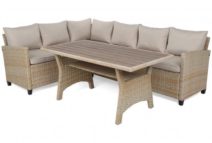 Кутовий диван зі столиком Lagos Home & Garden (438494)