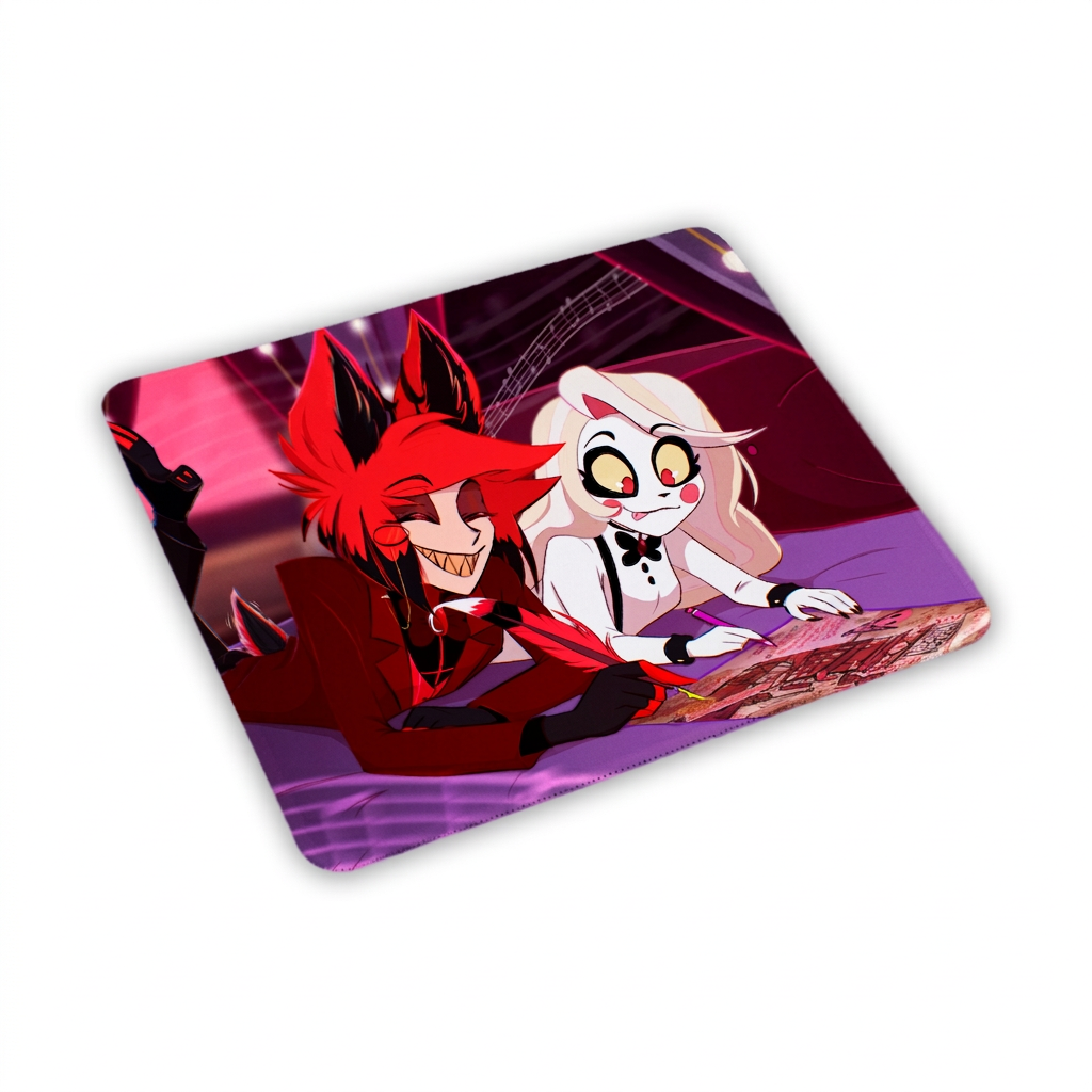 Коврик для мышки Hazbin Hotel 22х18 см (9731536-05-098)
