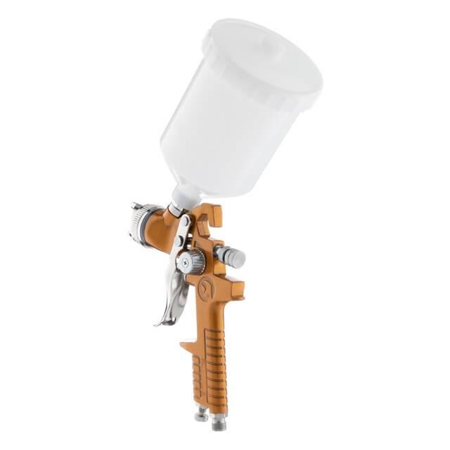 Фарбопульт пневматичний Intertool PT-0110 HVLP форсунка 1,5 мм верхній пластиковий бачок 600 мл 3 бар - фото 4 Фарбопульт пневматичний Intertool PT-0110 HVLP форсунка 1,5 мм верхній пластиковий бачок 600 мл 3 бар - фото 4