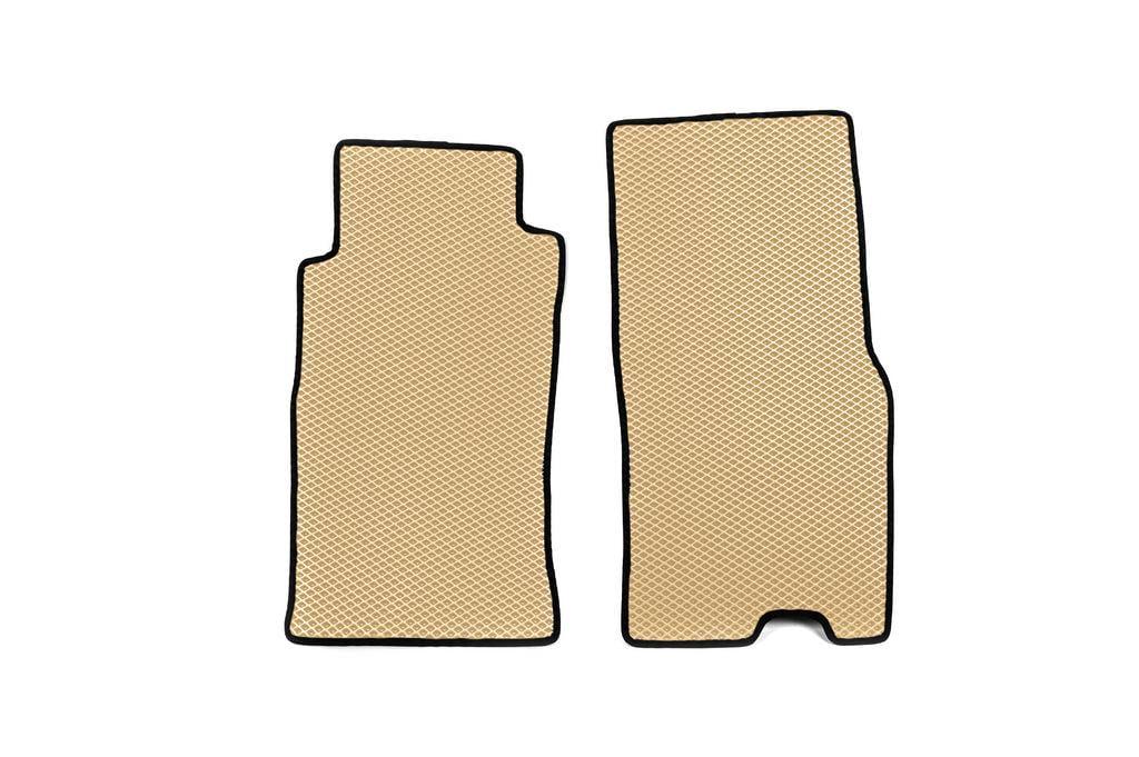 Коврики EVA передние для Nissan Patrol Y60 1988-1997 гг Бежевый (122421)
