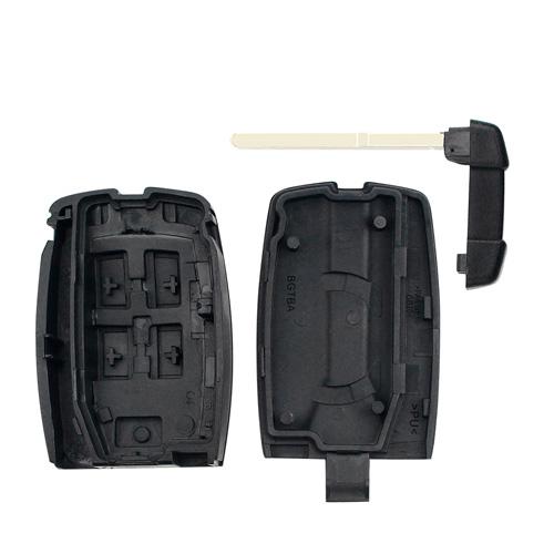 Заготовка-корпус для ключа запалювання автомобіля під чіп 5 кнопок для Land Rover Black (510044) - фото 3 Заготовка-корпус для ключа запалювання автомобіля під чіп 5 кнопок для Land Rover Black (510044) - фото 3