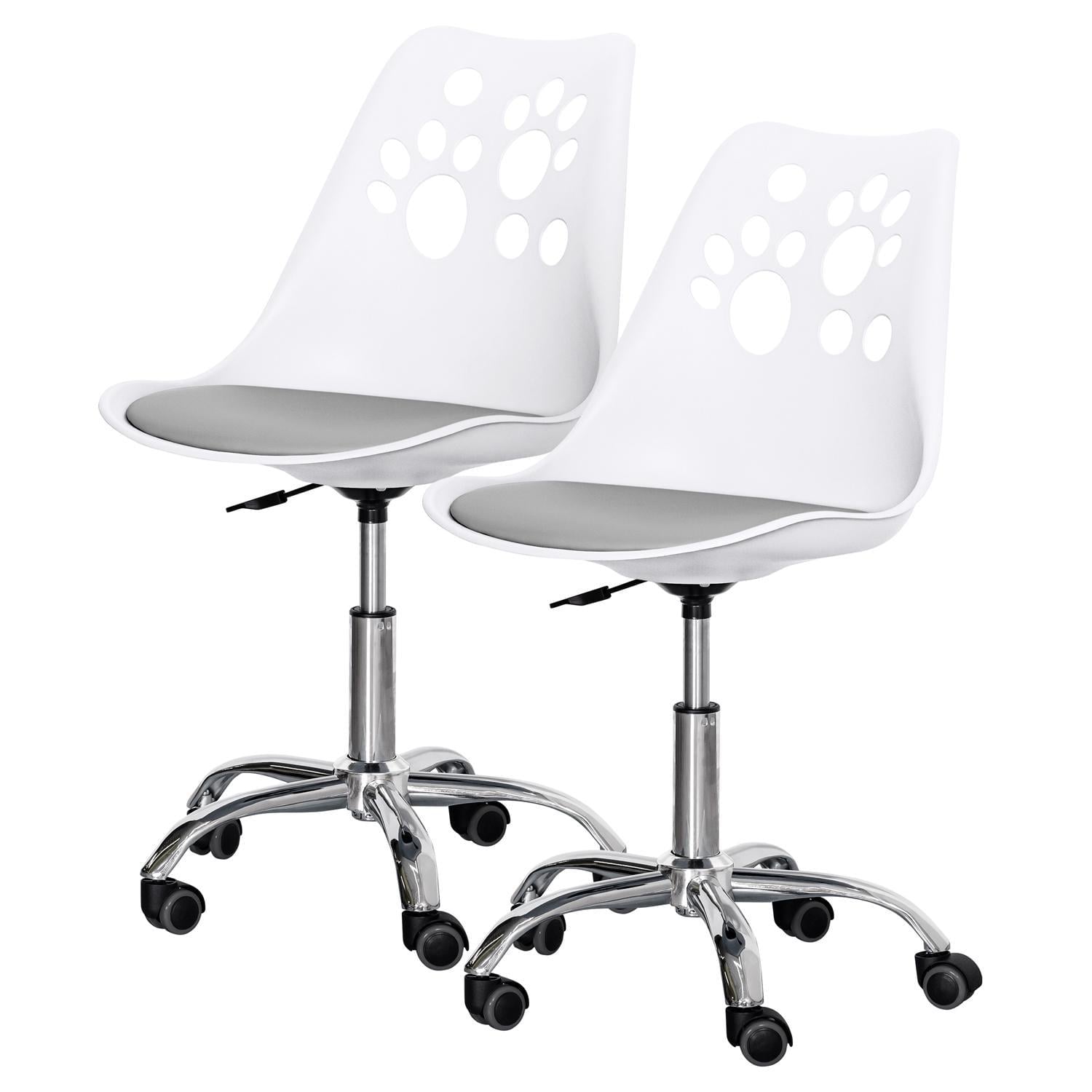Кресло детское Evo-Kids Indigo 2 шт. White/Grey (H-232 W/G-X2)