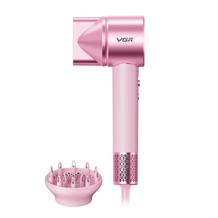 фен для волос VGR V‑443 1900 Вт 110 000 об/мин Розовый (29903001)